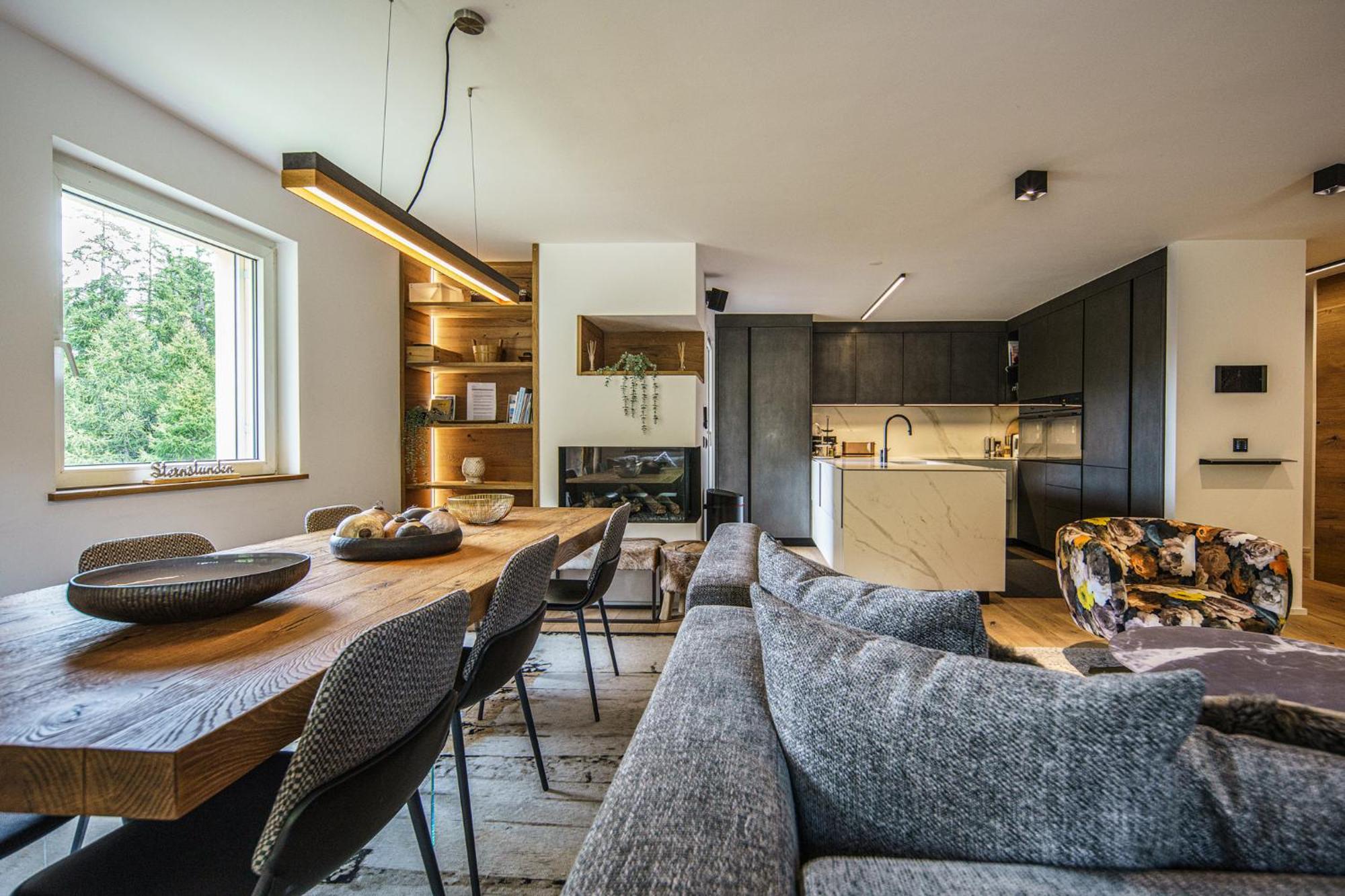 Luxury Mountain Apartment With Private Sauna And Underground Parking St. Moritz Exterior foto