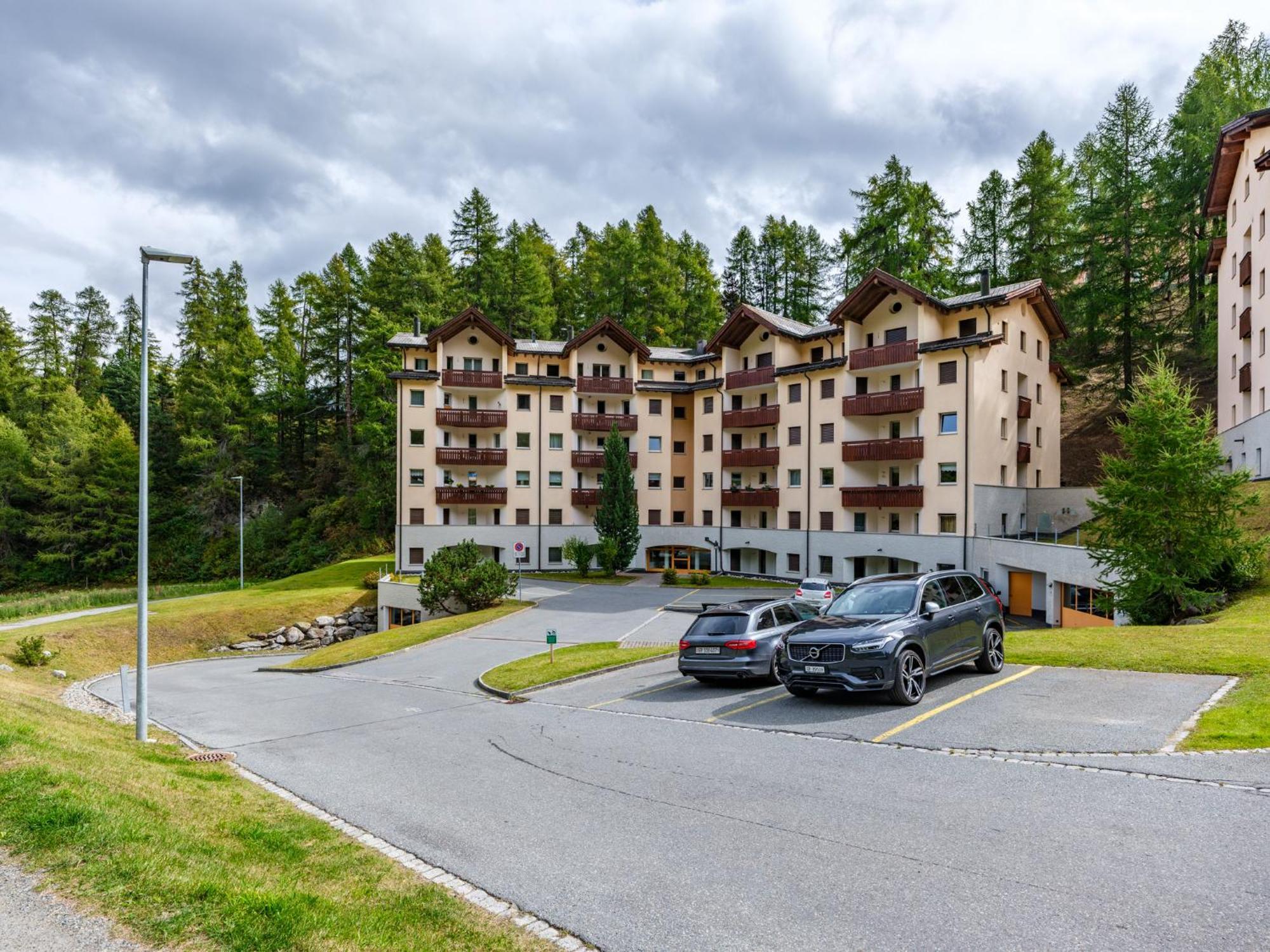 Luxury Mountain Apartment With Private Sauna And Underground Parking St. Moritz Exterior foto